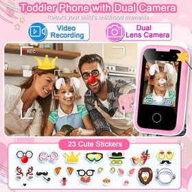 Luoba kids phone dual camera for fun photos and selfies