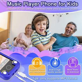 Luoba Kids Phone silicone case offering drop protection.