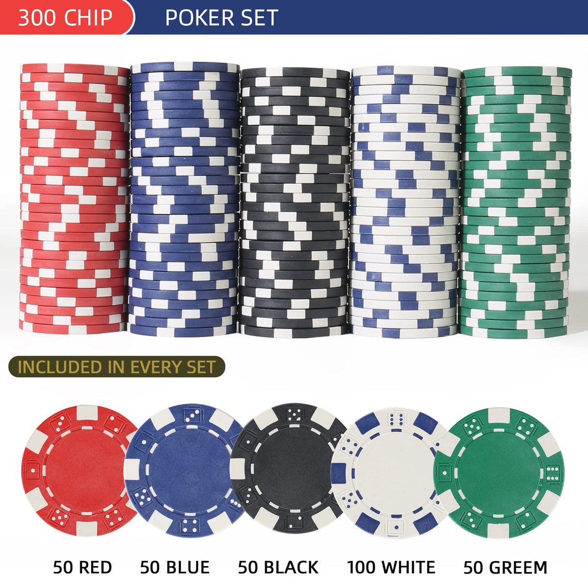 LUOBAO dealer blind buttons included for authentic dealing.
