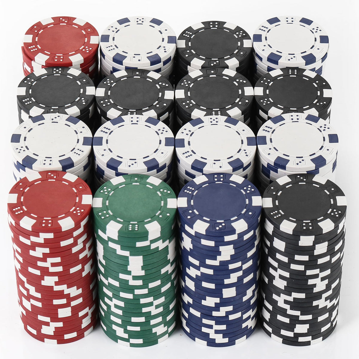 LUOBAO gift-ready poker chips for game lovers.