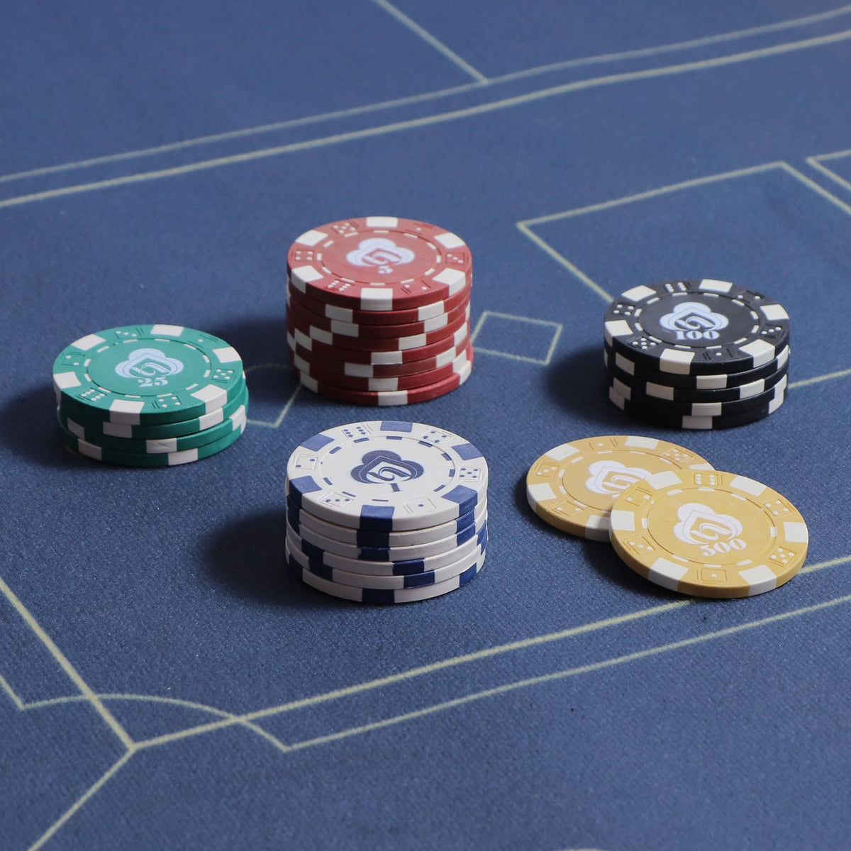 LUOBAO home tournament-ready chips for lively game nights.