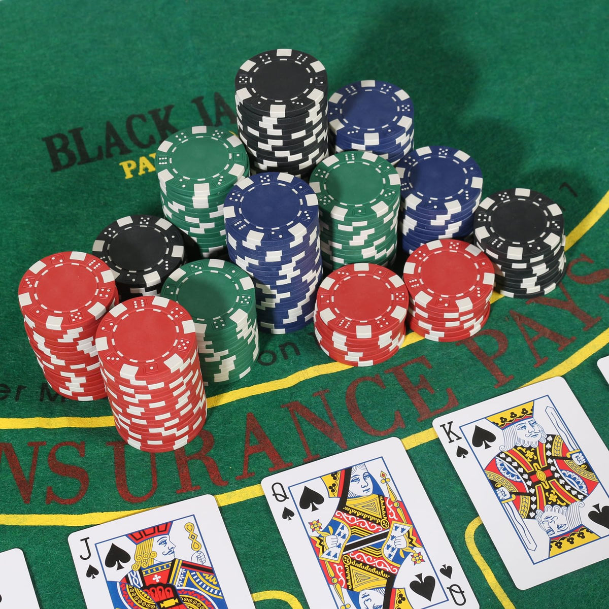 LUOBAO ideal for Texas Hold'em and blackjack at home games