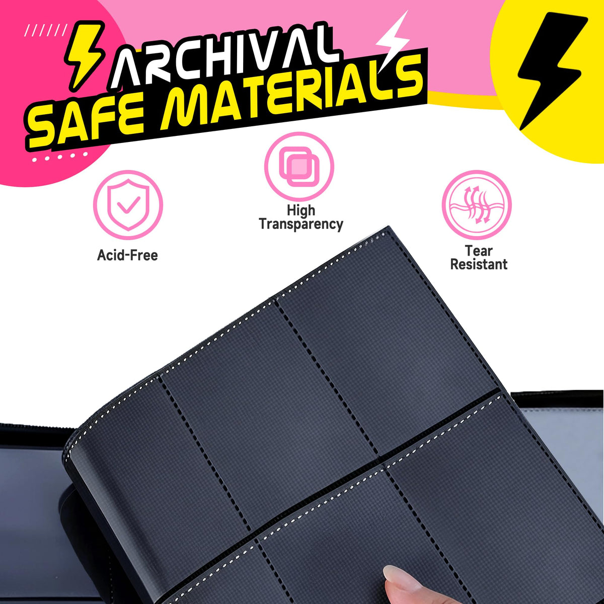 Luporia airtight zipper system guards against dust and moisture.
