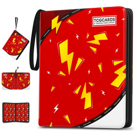 Luporia trading card binder 900-pocket keeps cards organized for display