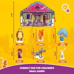 LUPPA Masha and the Bear display-ready characters inspire imaginative scenes.
