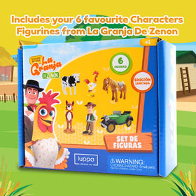 LUPPA La Granja de Zenon Auto Bochinchero figure inspires on the go play