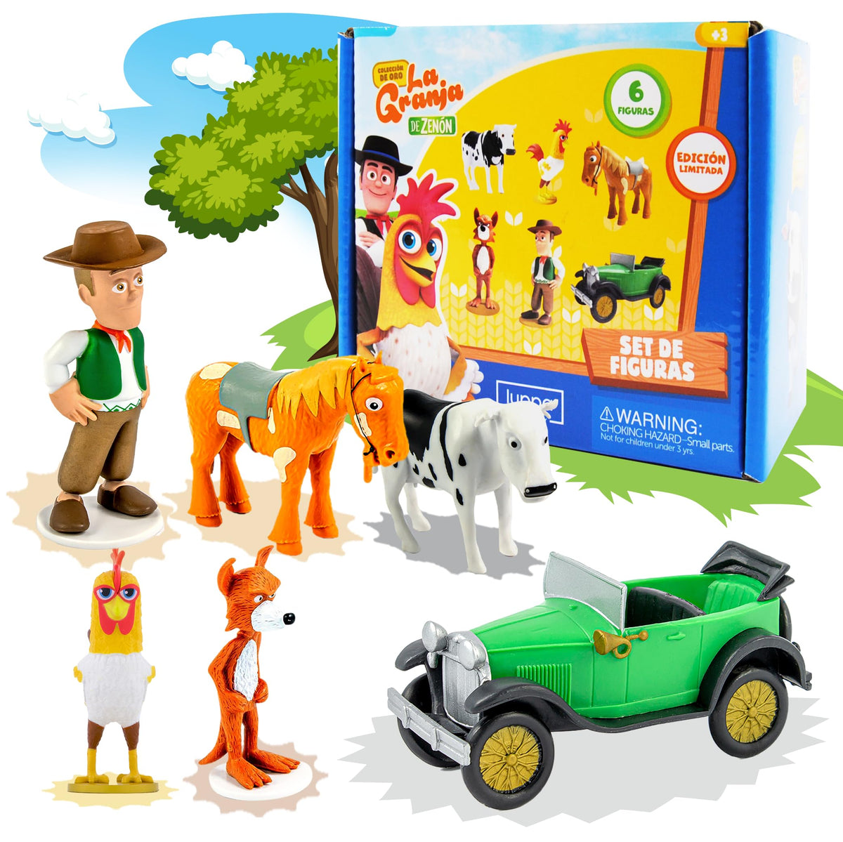 LUPPA La Granja de Zenon Zenon figure ready for imaginative farm adventures
