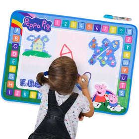 LUPPA Peppa Water Doodle Mat 50x70cm offers mess-free creative play for kids.