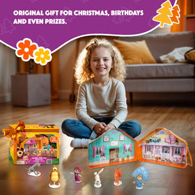 LUPPA Masha and the Bear premium craftsmanship shown in velvet finish collectibles.