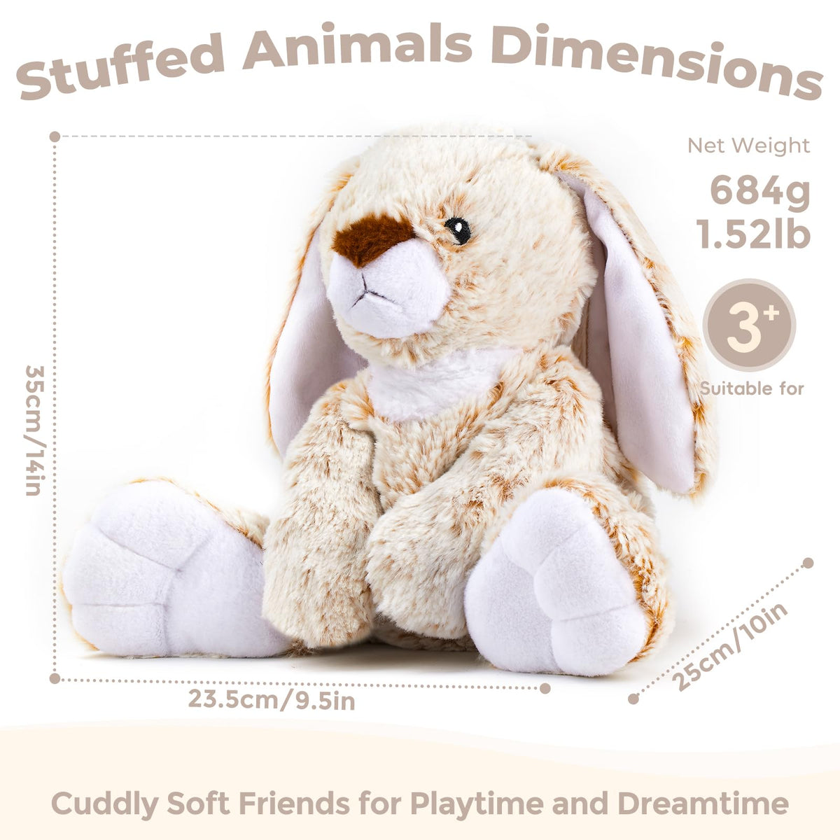 LURKOMEMO Bunny warmed in 60 seconds delivers up to 30 minutes of cozy heat.