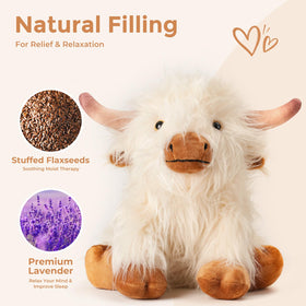 LURKOMEMO weighted plush provides gentle pressure for relaxation