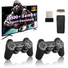 Lurmgm Retro Console front view ready for timeless gaming on a big screen