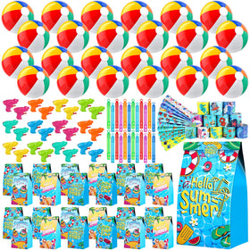 Luucio pool party favors beach balls brighten sunny days and encourage sharing.
