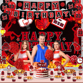 LUUFILx basketball cake toppers decorate desserts