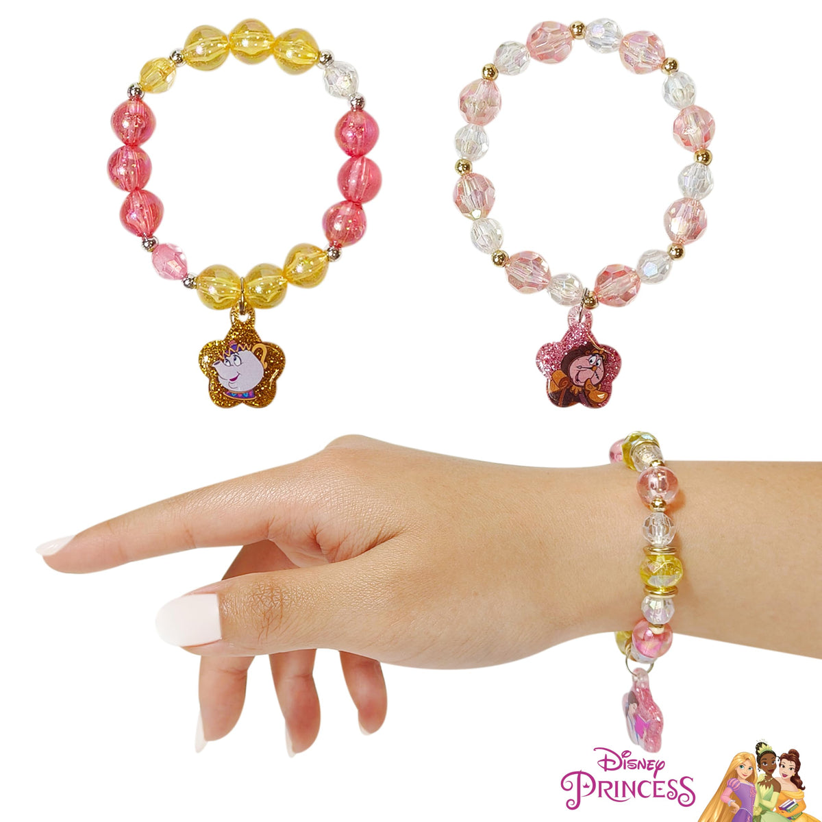 LUV HER Belle ring with sparkly finish, perfect for tiny hands enjoying role-play.