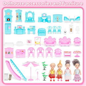 LUYE doll house makes a great gift for birthdays and holidays