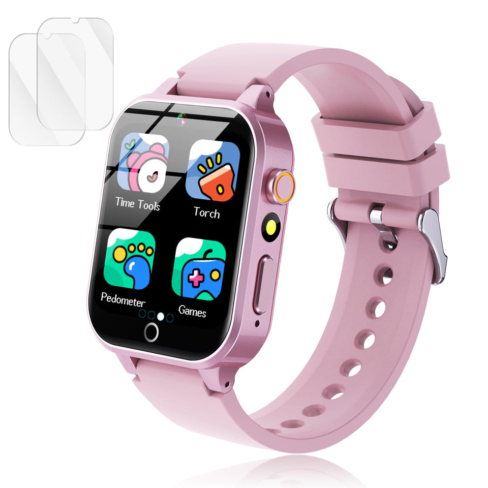 Luyiilo Kids Games Watch with puzzle games enhances critical thinking during play.