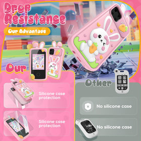 Luyiilo 10MP camera captures moments and stickers for creative snapshots.