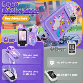 Luyiilo Kids Smart Phone Toy 10MP camera for fun moments