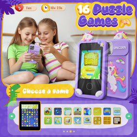 Luyiilo Kids Smart Phone Toy dual camera for photos and adventures