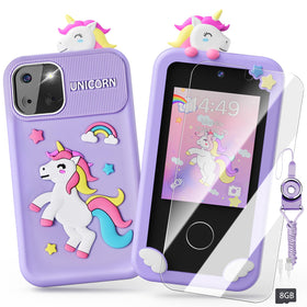 Luyiilo Kids Smart Phone Toy with unicorn design for imaginative play