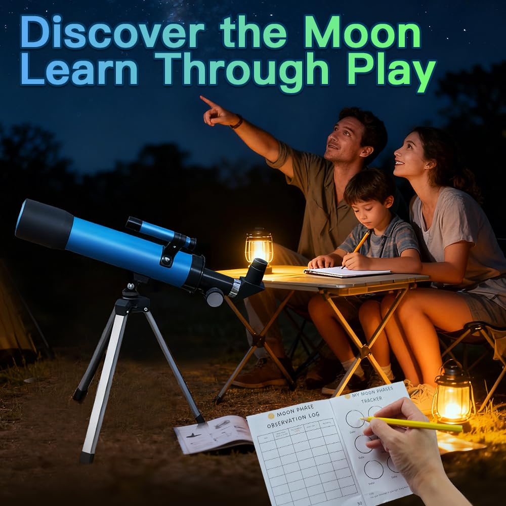 Luzsco eyepieces 6mm and 20mm offer versatile viewing for beginners.
