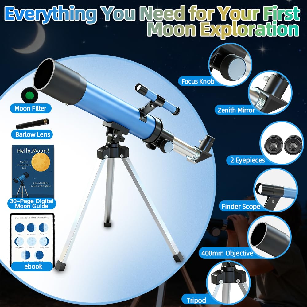 Luzsco finderscope helps locate targets during stargazing.