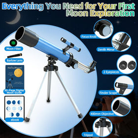 Luzsco finderscope helps locate targets during stargazing.