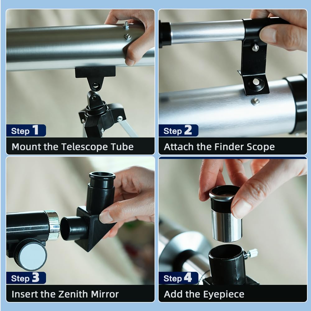 Luzsco backyard viewing setup is portable for family nights