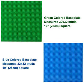 LVHERO baseplates showing compatibility with major brands for seamless brick connections
