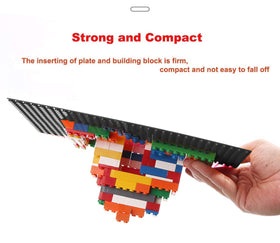 LVHERO baseplates compatible with all major brands for endless building.