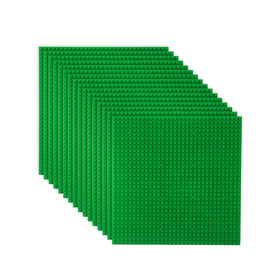 LVHERO Classic baseplates 10x10 laid flat, compatible with major brick brands for creative building.