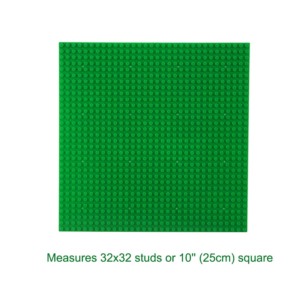 LVHERO Classic baseplates 16-pack green shown side by side for expansive layouts.