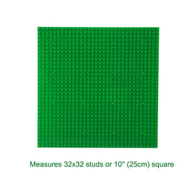LVHERO Classic baseplates 16-pack green shown side by side for expansive layouts.