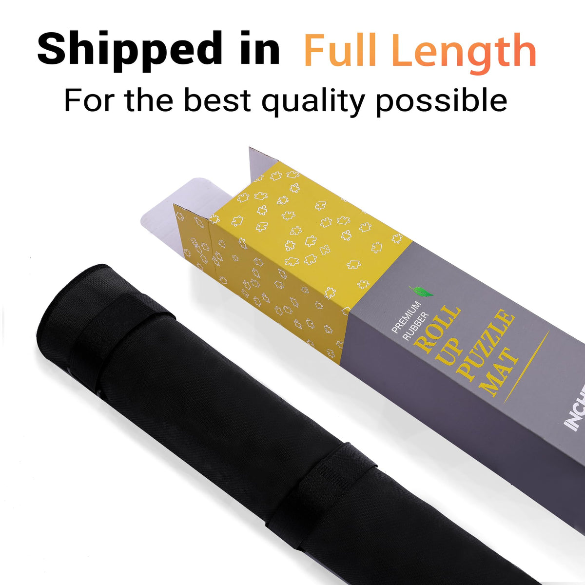 Lwoeo smooth polyester top and natural rubber bottom for comfortable puzzling