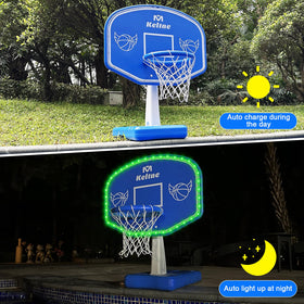 Lxheir sturdy base holds water to keep the hoop steady
