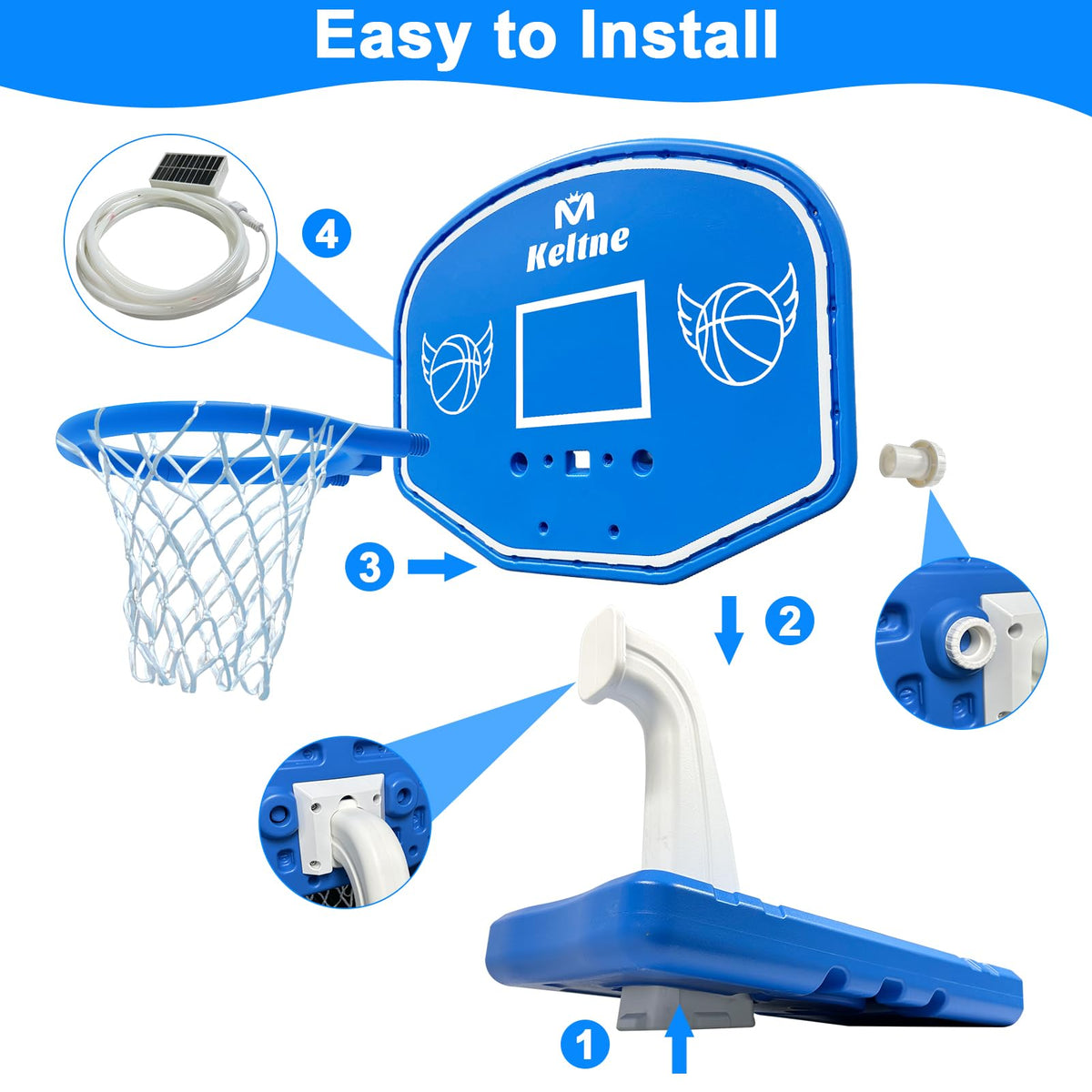 Lxheir outdoor pool toy ideal for family weekend play