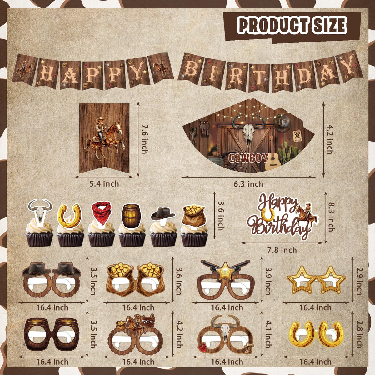 LXlucktim Western tablecloth protects surfaces with rustic style.
