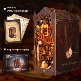 Lycidae Book Nook Kit suitable for adults and teens crafting.