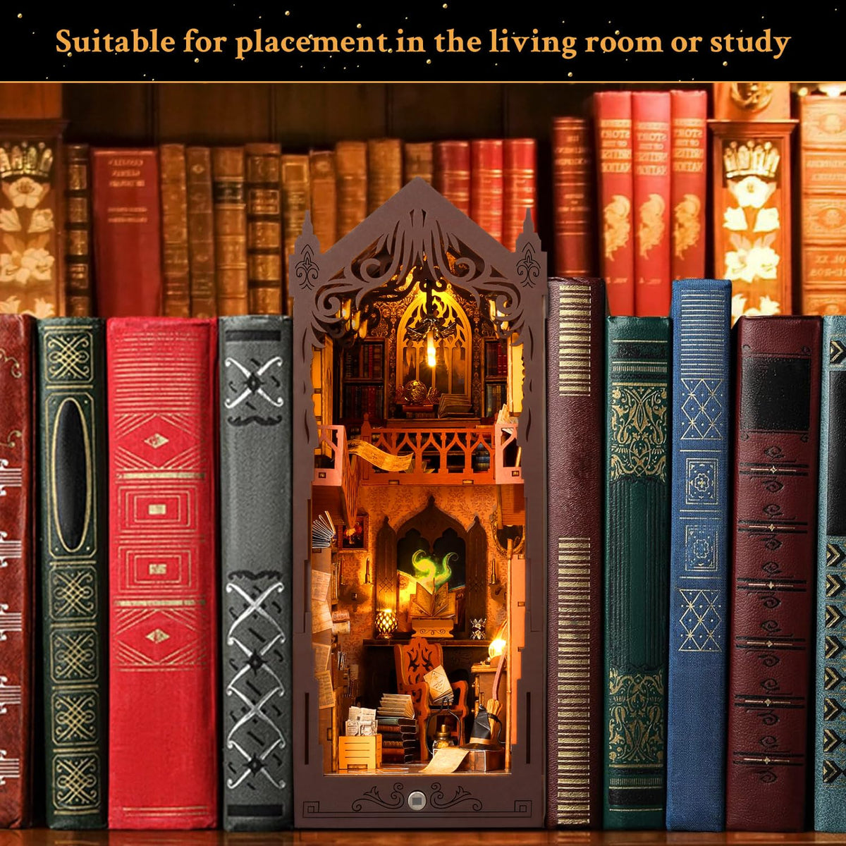 Lycidae Book Nook Kit comes in gift-ready packaging for easy gifting.