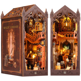 Lycidae Book Nook Kit night display enhances any desk.