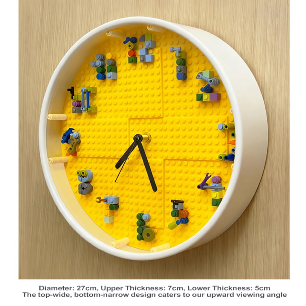 Lycnufrewolf creative play evolves as kids decorate and rearrange bricks.