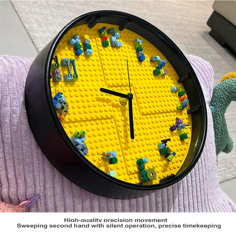Lycnufrewolf wall clock movement silent operation for quiet rooms.