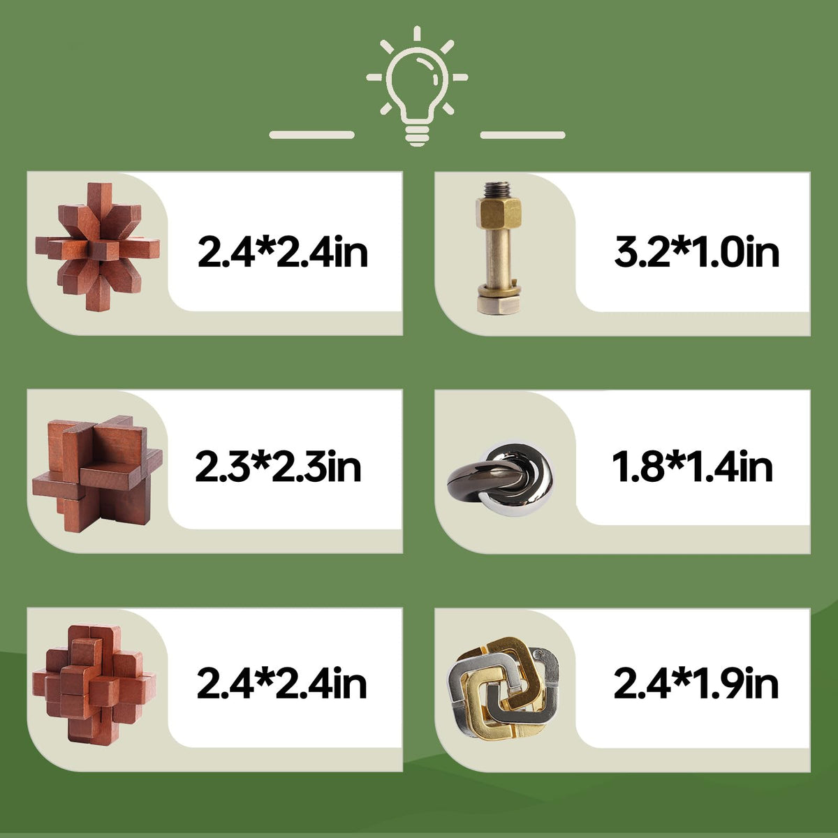 LYiUP durable-stress-relief puzzle for safe play on desks or shelves