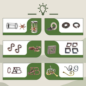 LYiUP interlocking metal puzzle demo: durable stress-relief on the go.