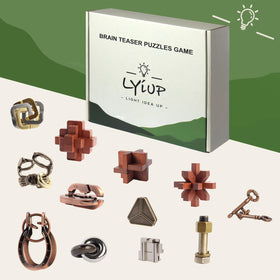 LYiUP multi-figure puzzle offers varied challenges to keep minds engaged