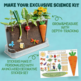 LYKOCLEAN Magnifying Glass helps inspect tiny roots up close and clearly.