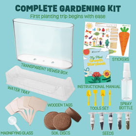 LYKOCLEAN Soil Discs enable easy setup for quick planting experiments.