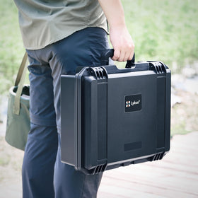 Lanyard-ready feature of the Lykus MA310 for hands-free carrying.