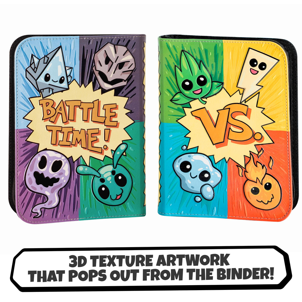 LYNX 3D Card Binder back 3D design keeps the collection cohesive and protected.